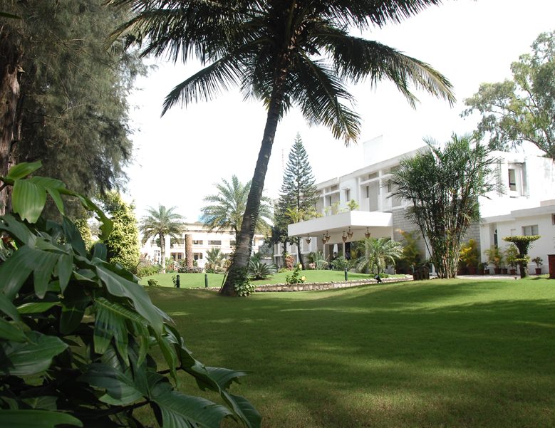 Hotel gardens