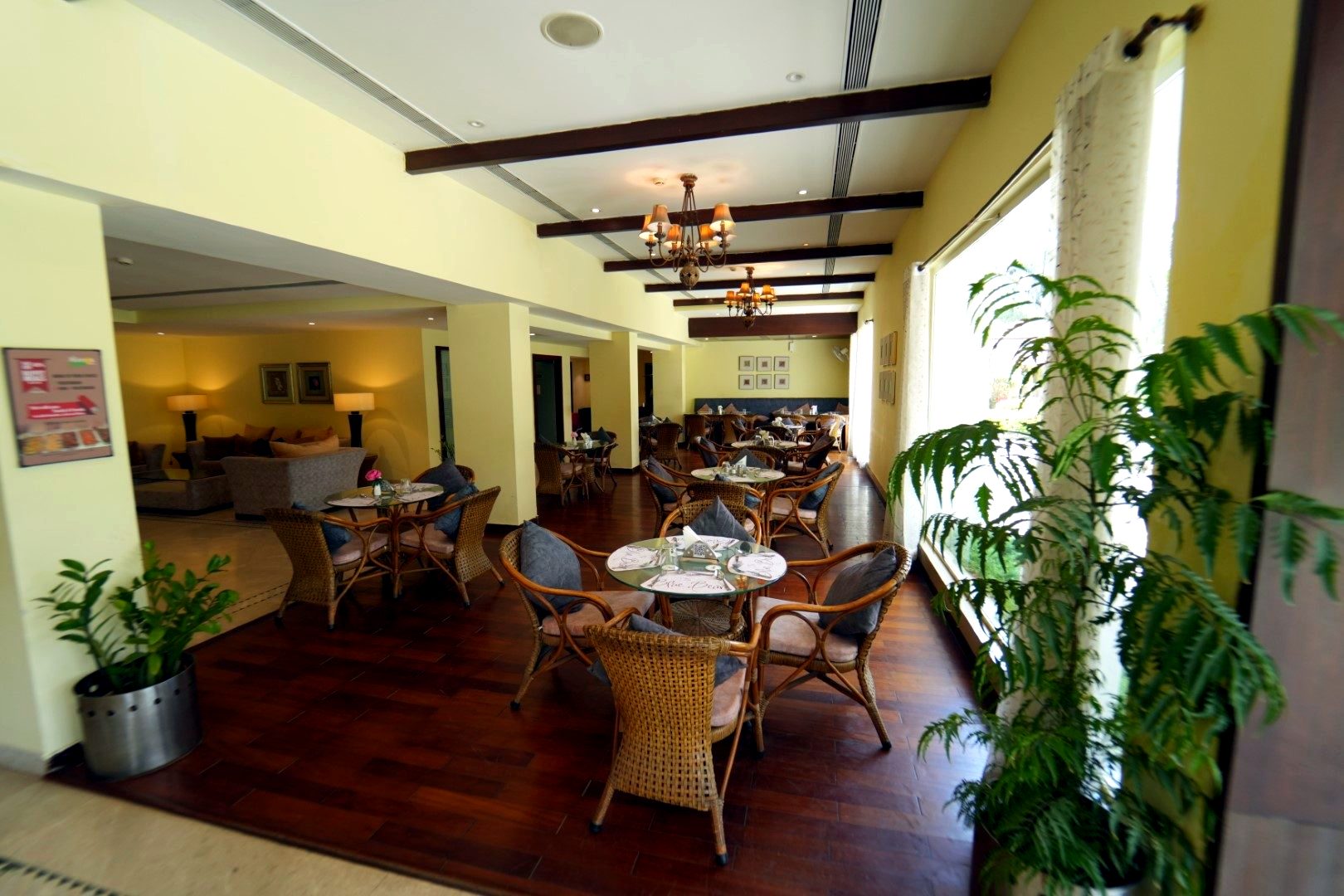 Bluebean Restaurant seating area